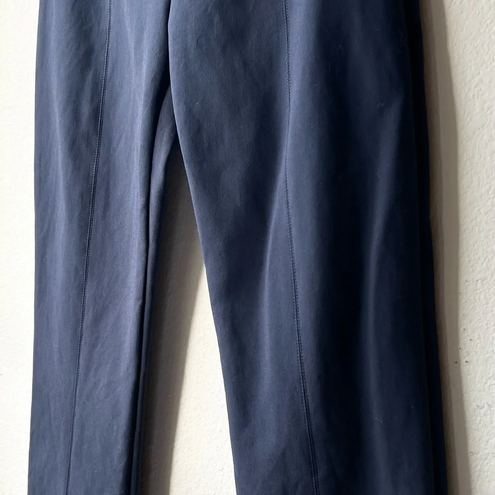 MM Lafleur Dark Navy Blue Foster Straight Leg Pants Sz 4